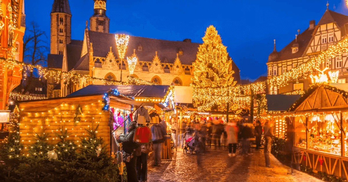 Pass på kortet på julemarkedet